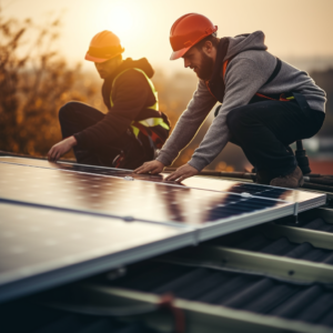 pose panneaux solaires chinois