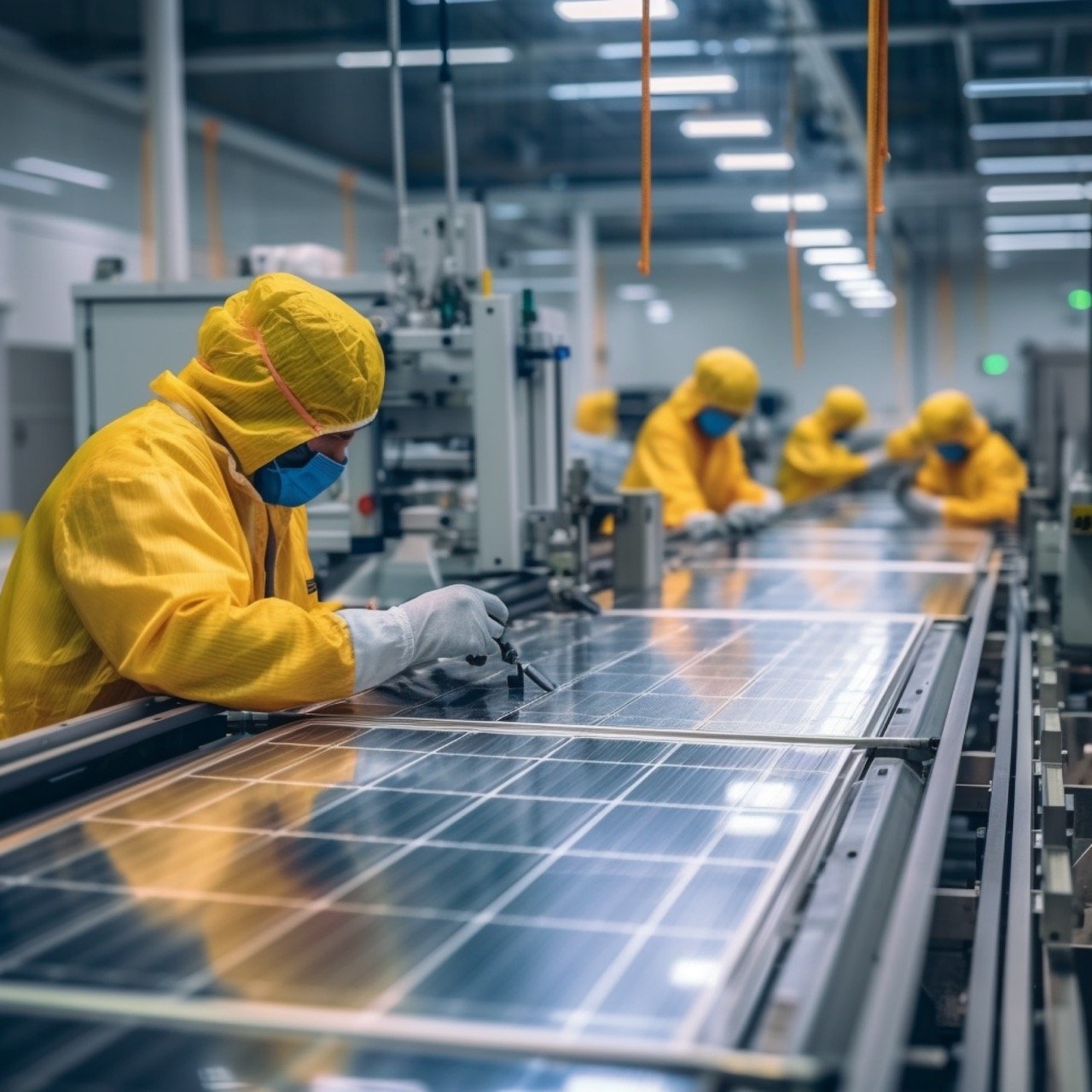 fabrication panneaux solaires chinois 1