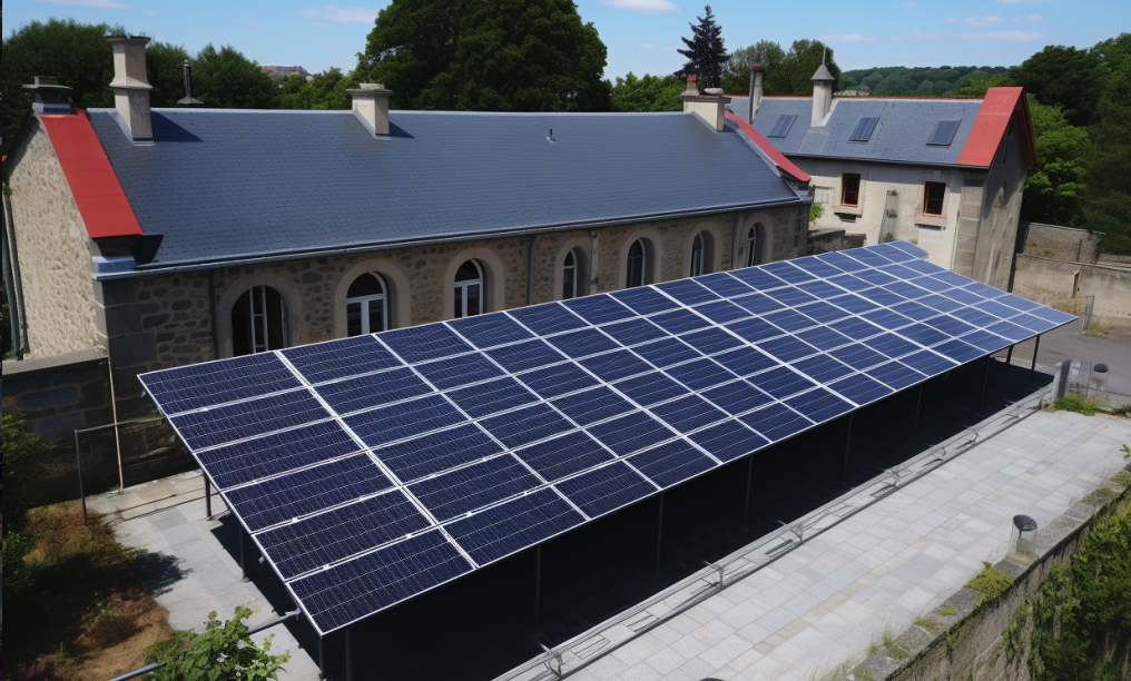 ombrière solaire entreprise