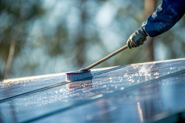 nettoyage panneau solaire