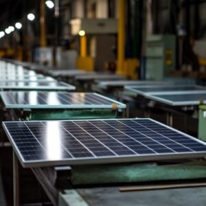 usine de fabrication panneau solaire